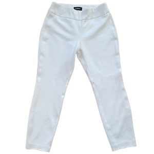 Express High Rise White Pants